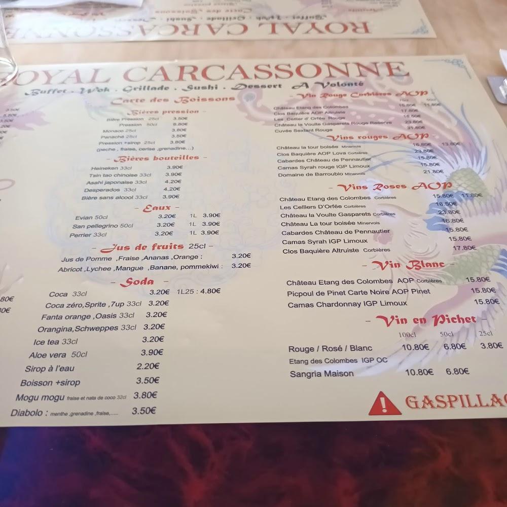 Royal Carcassonne - Buffet à volonté - Menu Image 2